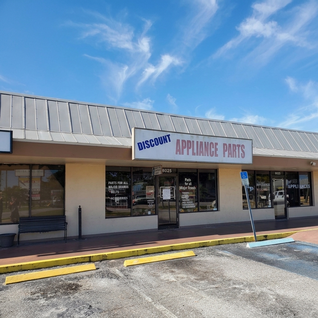 Discount Appliance Parts storefront at 8025 S US Highway 1, Port St. Lucie FL
